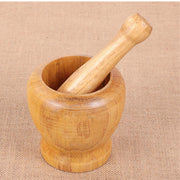 Wooden Garlic Masher & Peeler